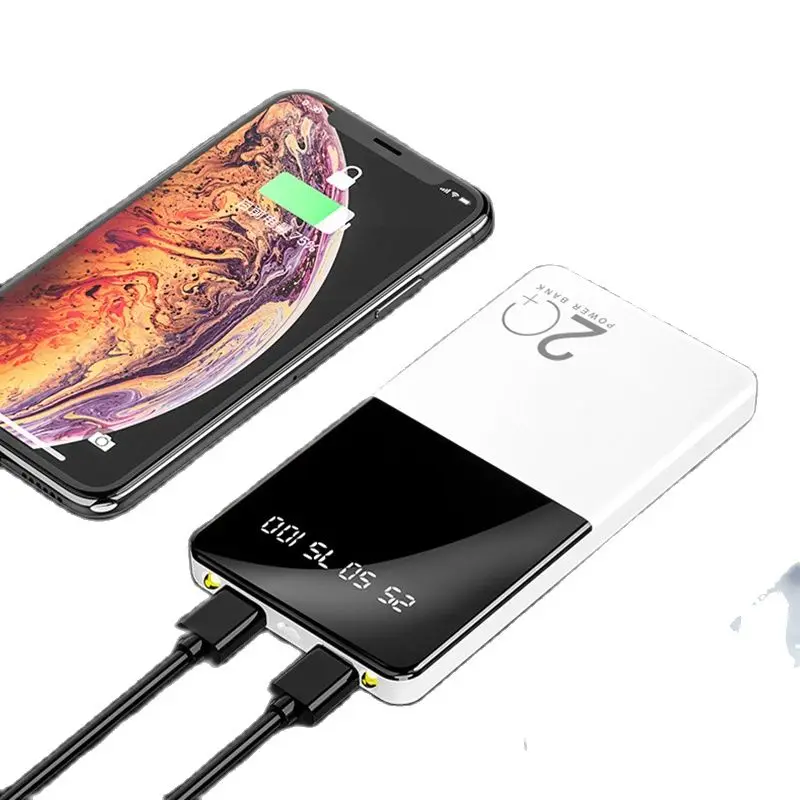 20000mAh Power Bank Portable Charger Powerbank External Battery Pack Power Bank for iPhone 12 11 Huawei Samsung Xiaomi Poverbank
20000mAh Power Bank Portable Charger Powerbank External Battery Pack Power Bank for iPhone 12 11 Huawei Samsung Xiaomi Poverbank