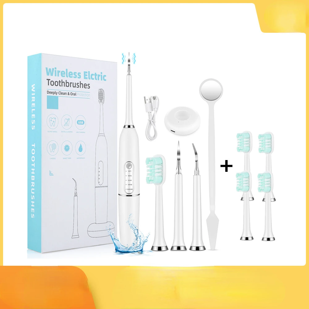 Dental Calculus Remover Toothbrush Tartar Stains Remover Oral Hygiene Irrigator Dental Teeth Whitening1 Cleaning Kit
Dental Calculus Remover Toothbrush Tartar Stains Remover Oral Hygiene Irrigator Dental Teeth Whitening1 Cleaning Kit