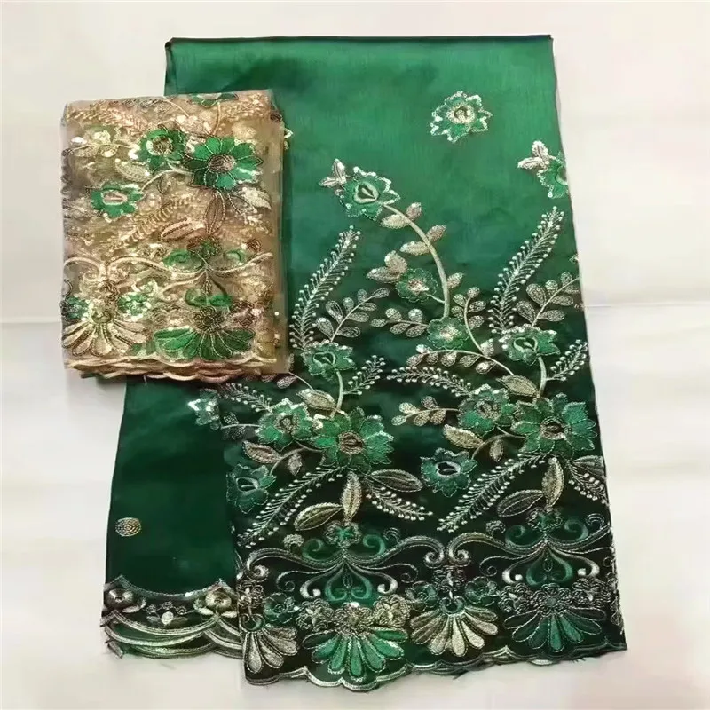 High Quality 5+2 Yards African George Lace Fabric With Net Sequins And Stones Embroidered George Lace Fabric For the wedding L61
High Quality 5+2 Yards African George Lace Fabric With Net Sequins And Stones Embroidered George Lace Fabric For the wedding L61