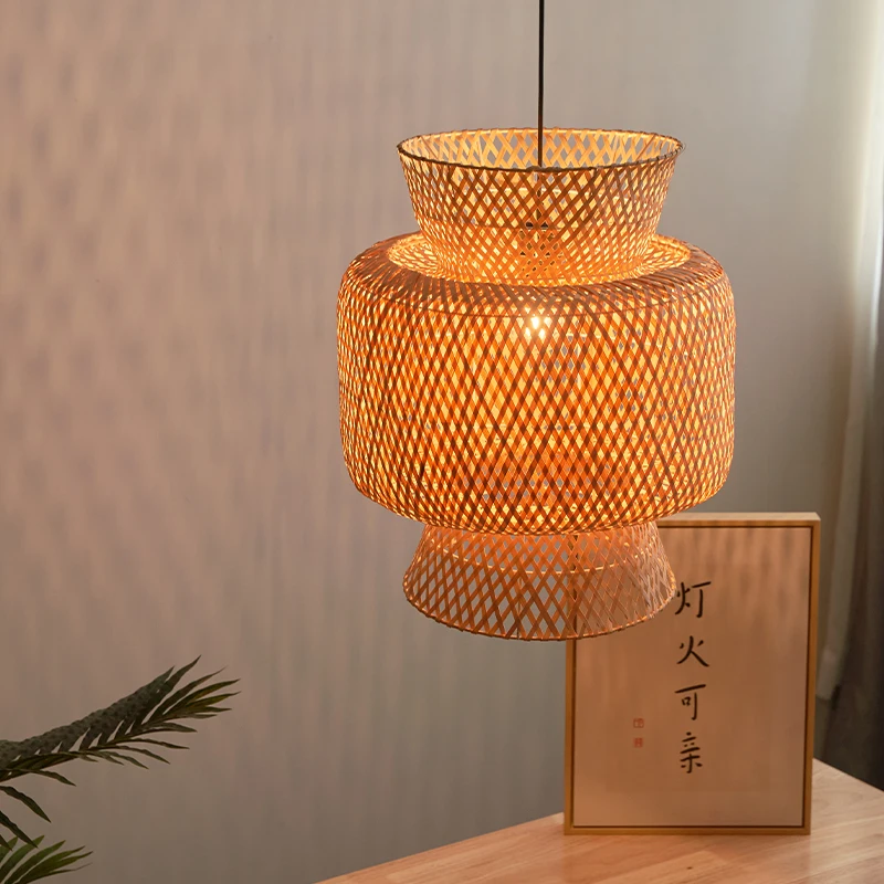 Simple Handmade Bamboo Woven Living Room Ceiling Chandeliers Dining Room Bedroom Shop Led Pendent Lamps Room Decor
Simple Handmade Bamboo Woven Living Room Ceiling Chandeliers Dining Room Bedroom Shop Led Pendent Lamps Room Decor