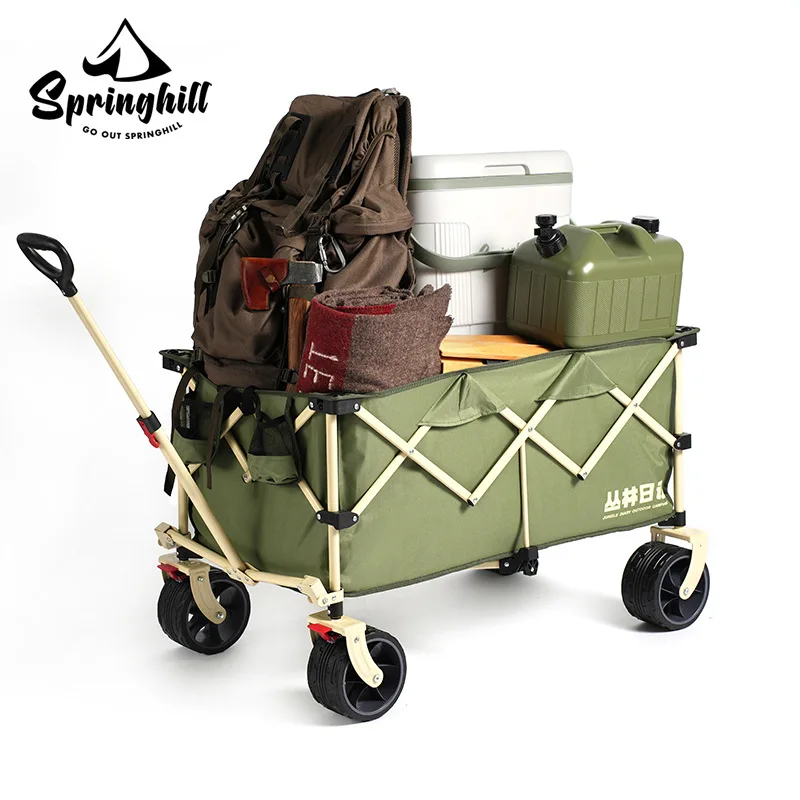 Cart Camping Trolley Folding Auxiliary Cart Gear Tools Accessories Outdoor Korean High Volume 220L Stainless Steel Free Shipping
Cart Camping Trolley Folding Auxiliary Cart Gear Tools Accessories Outdoor Korean High Volume 220L Stainless Steel Free Shipping