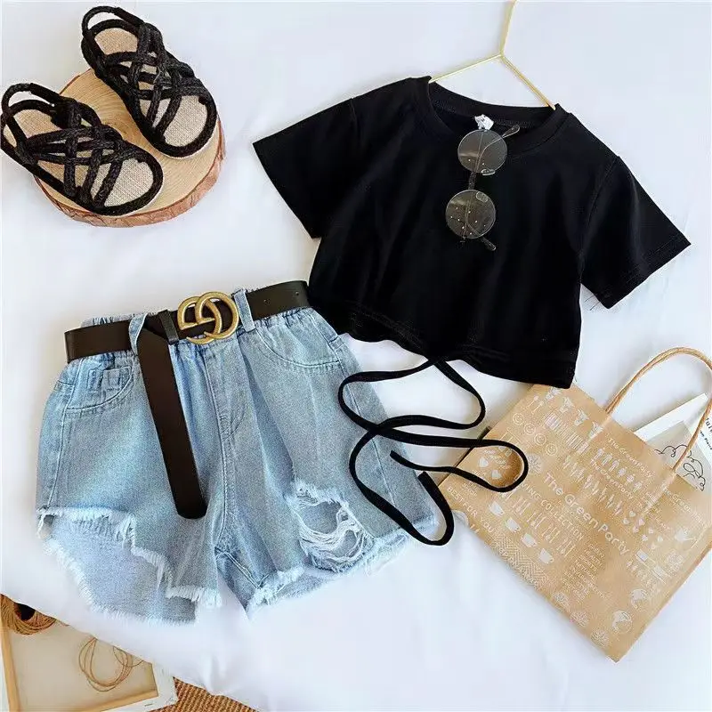 Girls Clothing Summer Fashion Kids Clothing Set 2 Piece Girls Clothing Girls Casual Sportswear
Girls Clothing Summer Fashion Kids Clothing Set 2 Piece Girls Clothing Girls Casual Sportswear