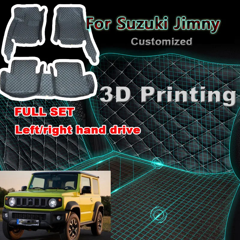 Автомобильный напольный коврик для Suzuki Jimny Sierra JB64W JB74W 2019 2020 2021 2022 Tapete автомобильный комплект автомобильных ковриков автомобильные аксессуа...
Автомобильный напольный коврик для Suzuki Jimny Sierra JB64W JB74W 2019 2020 2021 2022 Tapete автомобильный комплект автомобильных ковриков автомобильные аксессуа...