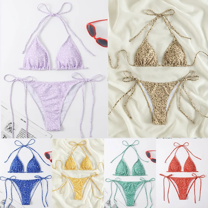 New swimwear sexy bikini split swimsuit women's fashion multicolor three-point bikini
New swimwear sexy bikini split swimsuit women's fashion multicolor three-point bikini