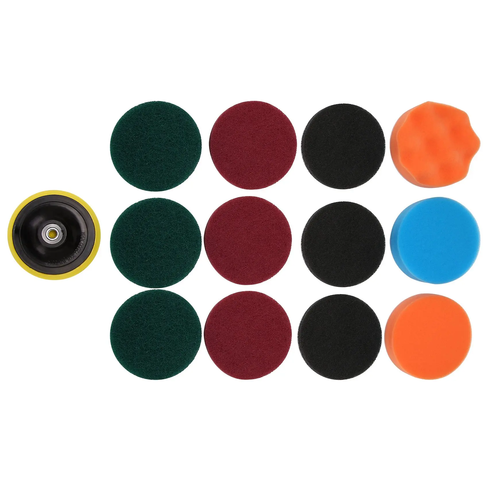13 Pieces Drill Power Scrubber Brush Scouring Pads & Sponge Cleaning Kit - All Purpose Cleaner Scrubbing Cordless Drill
13 Pieces Drill Power Scrubber Brush Scouring Pads & Sponge Cleaning Kit - All Purpose Cleaner Scrubbing Cordless Drill
