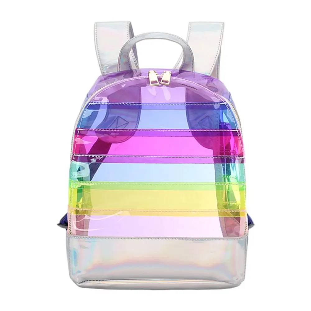 Waterproof Clear Backpack Heavy Duty PVC Transparent Large Capacity Backpack with Reinforced Strap for School, Work, Stadium, Tr
Waterproof Clear Backpack Heavy Duty PVC Transparent Large Capacity Backpack with Reinforced Strap for School, Work, Stadium, Tr