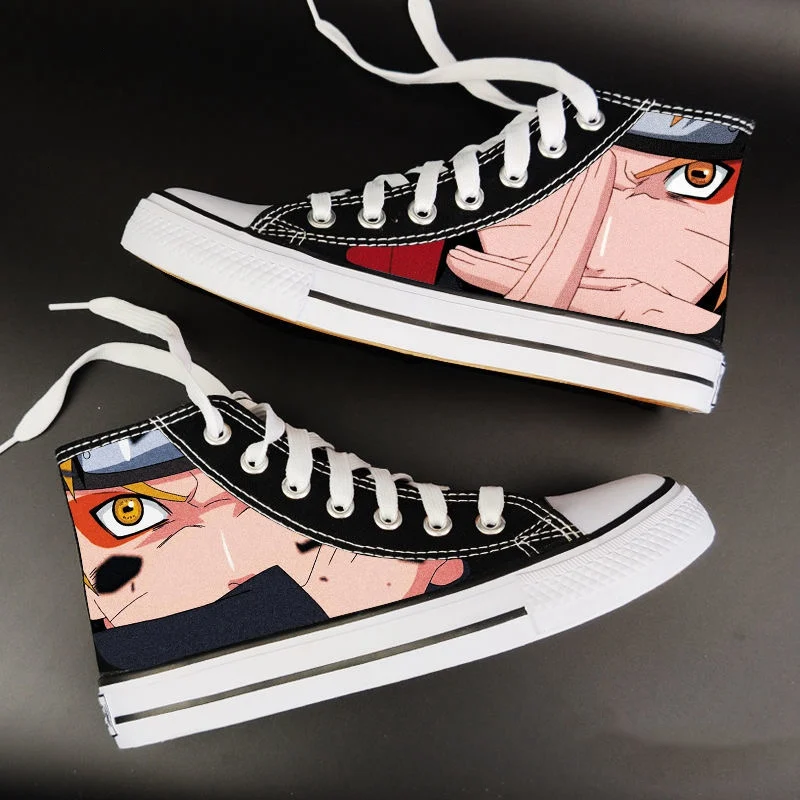 Anime Cosplay Shoes Uchiha Sasuke Printed High Top Canvas Shoes Uzumaki Men Women Students Fashion Sports Casual Shoes
Anime Cosplay Shoes Uchiha Sasuke Printed High Top Canvas Shoes Uzumaki Men Women Students Fashion Sports Casual Shoes