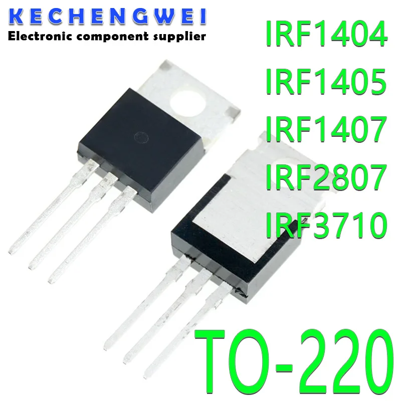 10 pieces irf1404 irf1405 irf1407 irf2807 irf3710 lmadulto t irf3205 transistor a-220 to220 irf1404pbf irf3205pbf
10 pieces irf1404 irf1405 irf1407 irf2807 irf3710 lmadulto t irf3205 transistor a-220 to220 irf1404pbf irf3205pbf