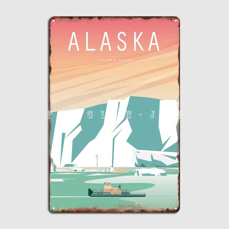 Alska Glaciers Vintage Metal Sign Classic Pub Garage Garage Decoration Wall Cave Tin Sign Poster
Alska Glaciers Vintage Metal Sign Classic Pub Garage Garage Decoration Wall Cave Tin Sign Poster