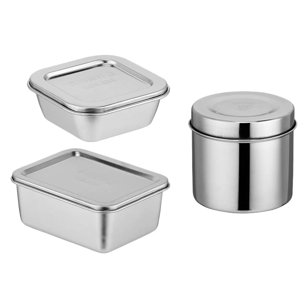 3Pcs Lunch Boxes Bento Box with Lid Stainless Steel Crisper for School Canteen Indoor
3Pcs Lunch Boxes Bento Box with Lid Stainless Steel Crisper for School Canteen Indoor