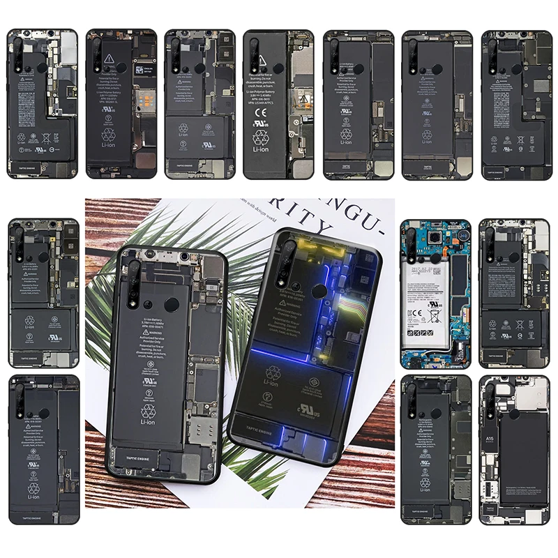 Battery Circuit board Phone Case For Huawei P50 Pro P30 P40 Lite P40Pro P20 lite Mate 20 Pro Nova Y70 Y90 9 SE P Smart Funda
Battery Circuit board Phone Case For Huawei P50 Pro P30 P40 Lite P40Pro P20 lite Mate 20 Pro Nova Y70 Y90 9 SE P Smart Funda