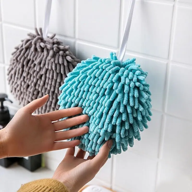 Water-absorbing Hand Ball Chenille Quick-drying Strong Water-absorbing Hanging Hand Towel Kitchen Bathroom Household Plain Towel
Water-absorbing Hand Ball Chenille Quick-drying Strong Water-absorbing Hanging Hand Towel Kitchen Bathroom Household Plain Towel