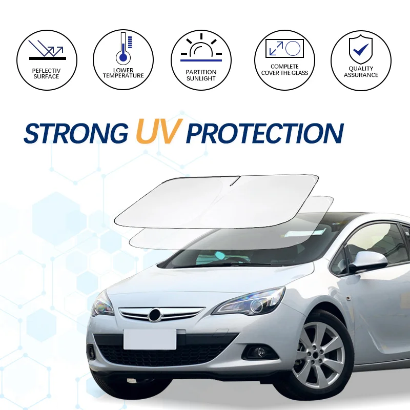 Солнцезащитный козырек на лобовое стекло для Opel Astra H G J F GTC солнцезащитный