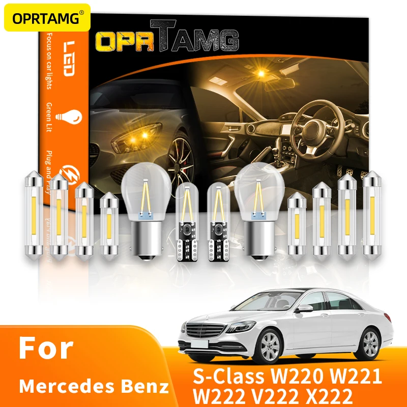 Canbus Vehicle LED For Mercedes Benz S-Class W220 W221 W222 V222 X222 Interior Light License Plate Lamp Car Light Accessorie
Canbus Vehicle LED For Mercedes Benz S-Class W220 W221 W222 V222 X222 Interior Light License Plate Lamp Car Light Accessorie