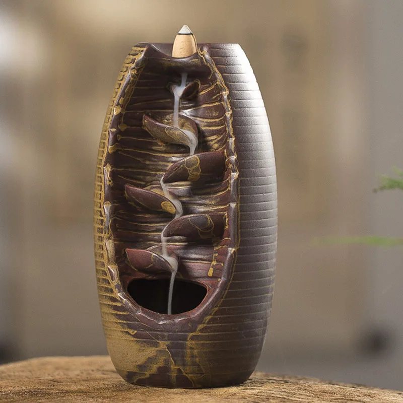 Aromatherapy Incense Burner Reflux Smoke Waterfalls Original Incense Burner Chinese Incensario Decorative Fountain HY50IB
Aromatherapy Incense Burner Reflux Smoke Waterfalls Original Incense Burner Chinese Incensario Decorative Fountain HY50IB