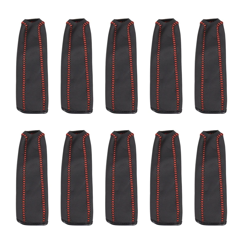 10X Leather Hand Brake Cover Protective Sleeve for Honda / Accord / Civic 8, Black + Red Line
10X Leather Hand Brake Cover Protective Sleeve for Honda / Accord / Civic 8, Black + Red Line