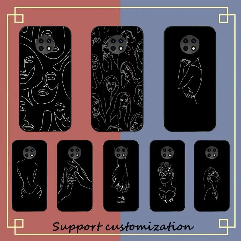 Art Line Face Phone Case For Xiaomi Redmi Note 8A 7 5 Note 8pro 8T 9Pro TPU for note 6pro
Art Line Face Phone Case For Xiaomi Redmi Note 8A 7 5 Note 8pro 8T 9Pro TPU for note 6pro