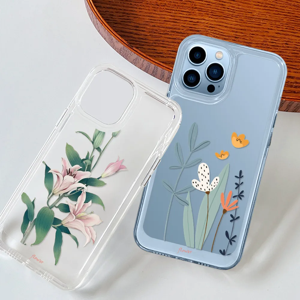 Luxury Phone Case for Iphone 14 13 12 Mini 11 Pro Max Flower Cover for iphone XS X XR Transparent PC+TPU Protection Shell Fundas
Luxury Phone Case for Iphone 14 13 12 Mini 11 Pro Max Flower Cover for iphone XS X XR Transparent PC+TPU Protection Shell Fundas