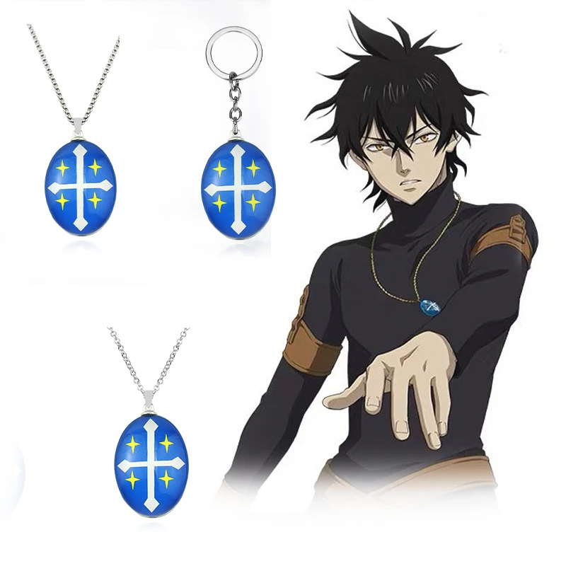 Anime Black Clover Necklace Key Chain Yuno Grinbellor Cosplay Alloy Accessories Punk Jewelry Gifts for Fans
Anime Black Clover Necklace Key Chain Yuno Grinbellor Cosplay Alloy Accessories Punk Jewelry Gifts for Fans