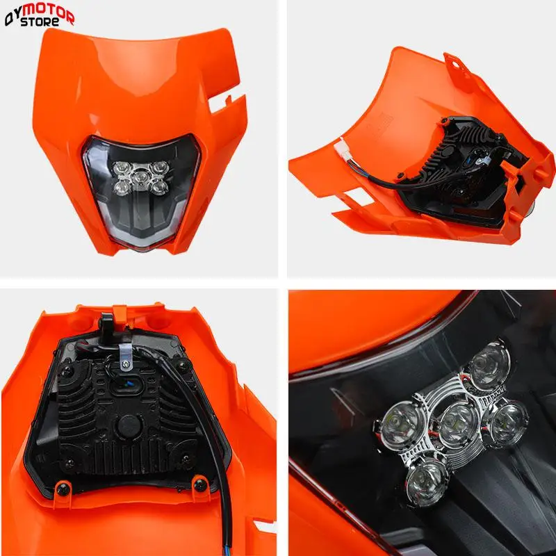 Motorcycle LED Headlight Headlamp Head Light For KTM EXC EXCF SX SXF XC XCF XCW XCFW Dirt Bike Enduro LED Headlight
Motorcycle LED Headlight Headlamp Head Light For KTM EXC EXCF SX SXF XC XCF XCW XCFW Dirt Bike Enduro LED Headlight