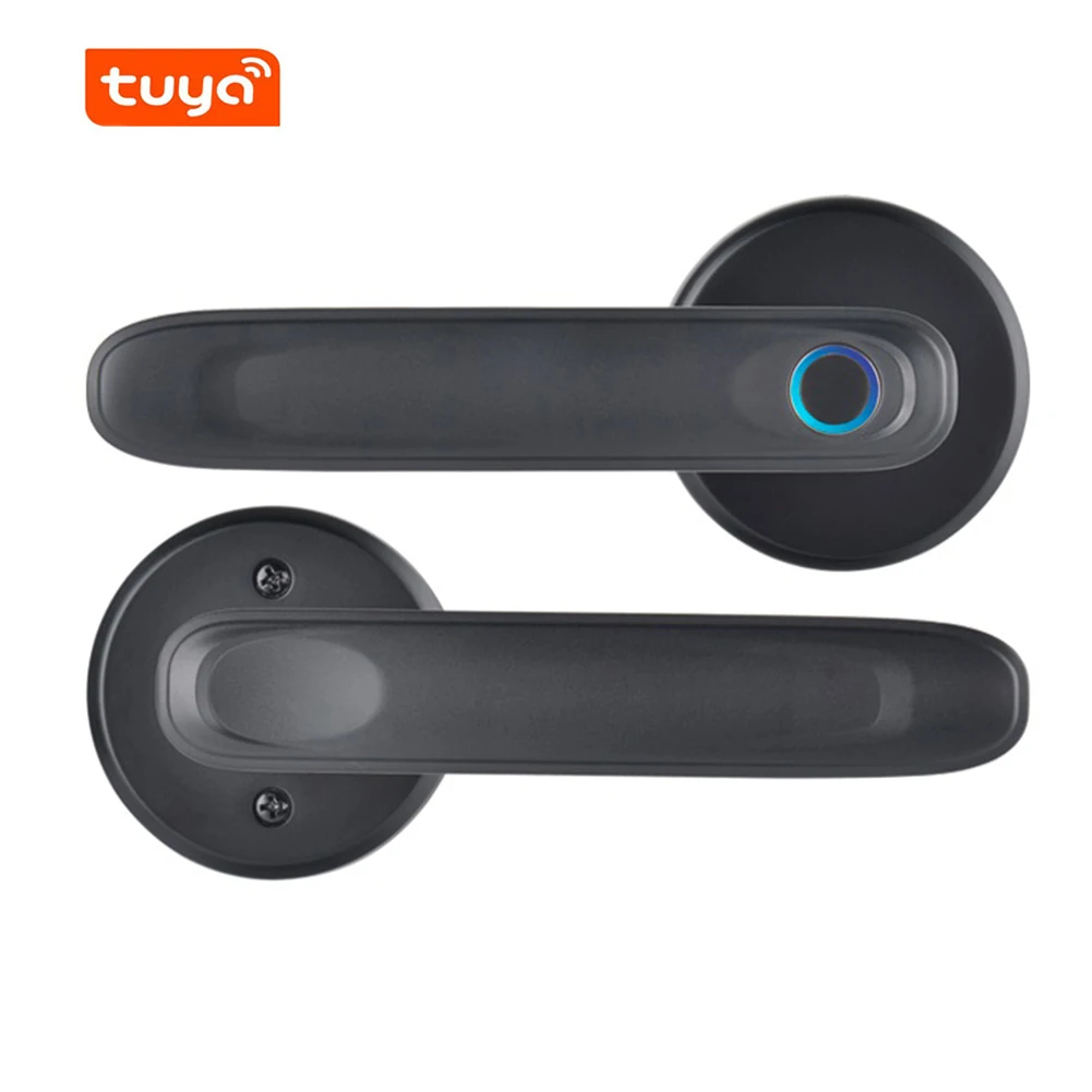 Tuya APP Smart Door Lock Smart Home Electronic Lock With Biometric Fingerprint Keyless Lock USB Emergency Charge Key Unlocking
Tuya APP Smart Door Lock Smart Home Electronic Lock With Biometric Fingerprint Keyless Lock USB Emergency Charge Key Unlocking
