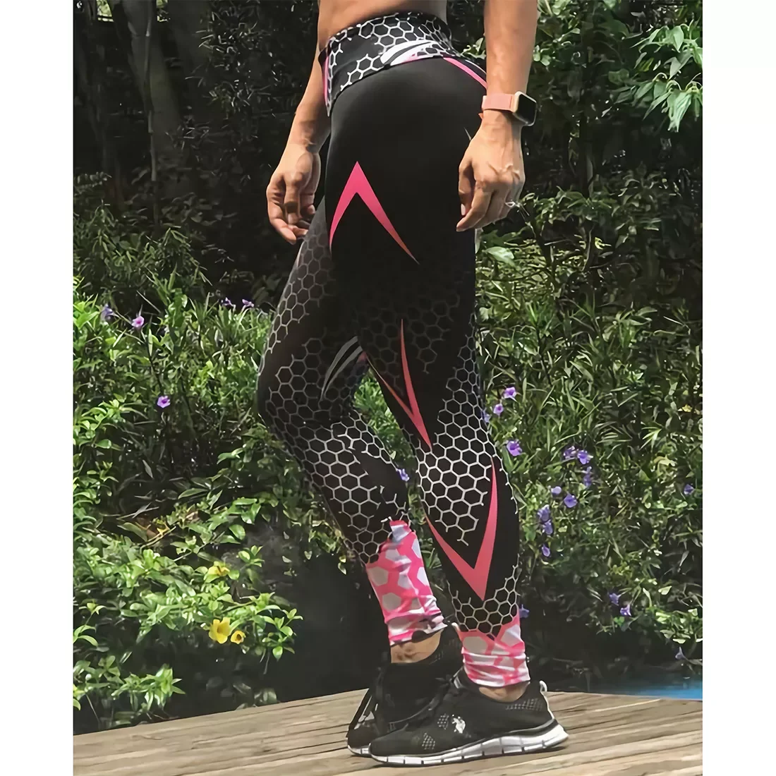 NEW 2023 Sporting Elastic Force Breathable Fitness Leggings Pattern Digital Printing Outdoor Sportswear Skinny Leggings For Wome
NEW 2023 Sporting Elastic Force Breathable Fitness Leggings Pattern Digital Printing Outdoor Sportswear Skinny Leggings For Wome