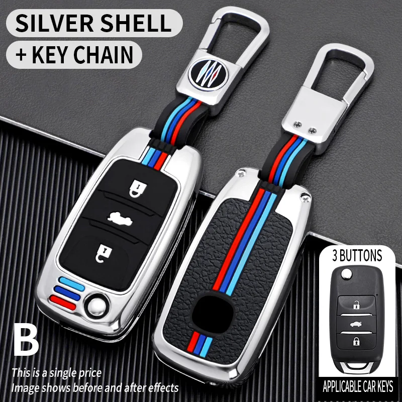 Zinc Alloy Car Flip Key Cover Case Holder for Changan CS75 EADO CS35 RAETON CS15 V3 V5 V7 Fob Shell Bag Keychain Protector
Zinc Alloy Car Flip Key Cover Case Holder for Changan CS75 EADO CS35 RAETON CS15 V3 V5 V7 Fob Shell Bag Keychain Protector