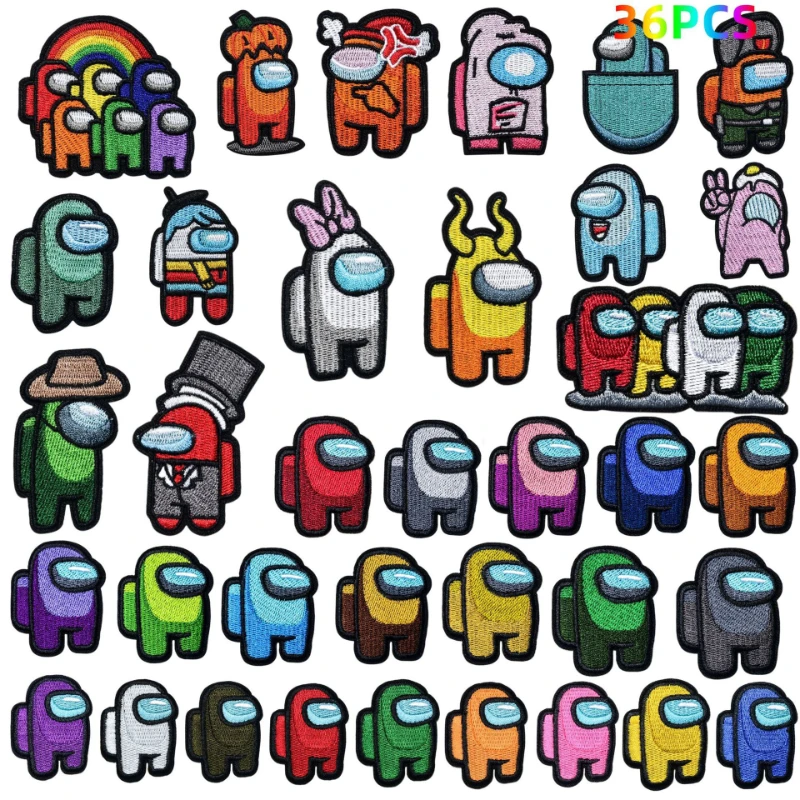 Among Us Game Graffiti Patch Sticker Embroidered Cartoon Cloth Sticker DIY Clothes Bag Patch Sticker Embroidered Patches Logo
Among Us Game Graffiti Patch Sticker Embroidered Cartoon Cloth Sticker DIY Clothes Bag Patch Sticker Embroidered Patches Logo