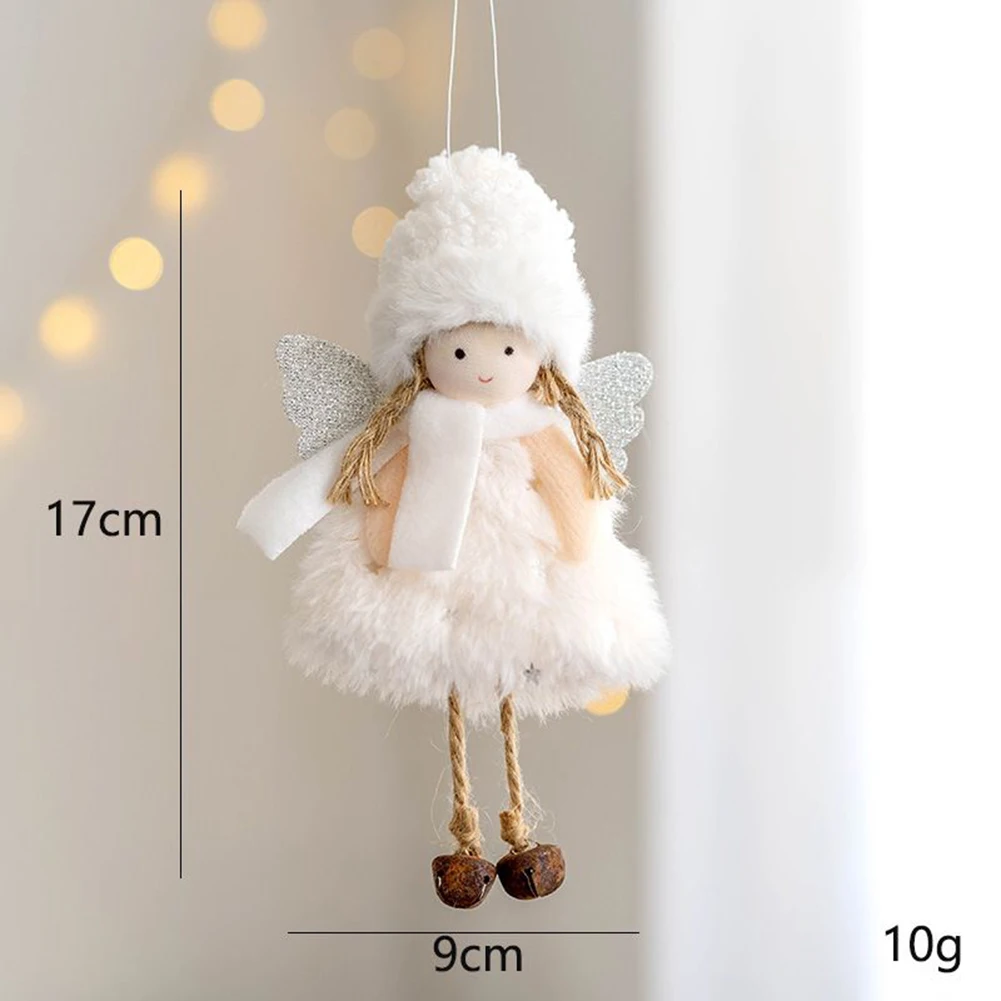 Christmas Feather Angel Plush Doll Hanging Pendant Xmas Tree Decorations Gift For Children Door Home Door Ornaments 17x9CM
Christmas Feather Angel Plush Doll Hanging Pendant Xmas Tree Decorations Gift For Children Door Home Door Ornaments 17x9CM