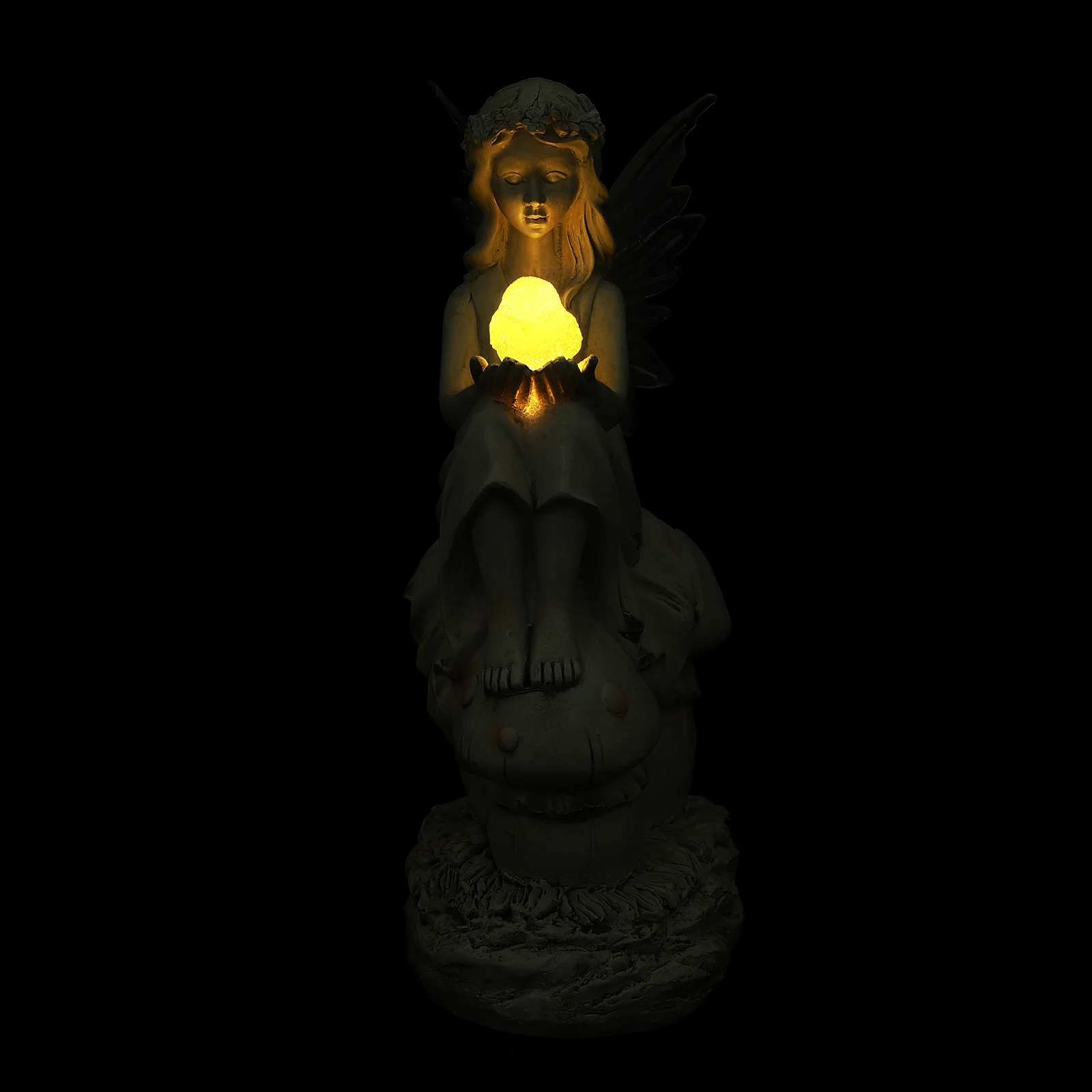 1Pc Creative Angel Modeling Garden Adornment Resin Craft Outdoor Light Solar Light for Garden Decor
1Pc Creative Angel Modeling Garden Adornment Resin Craft Outdoor Light Solar Light for Garden Decor