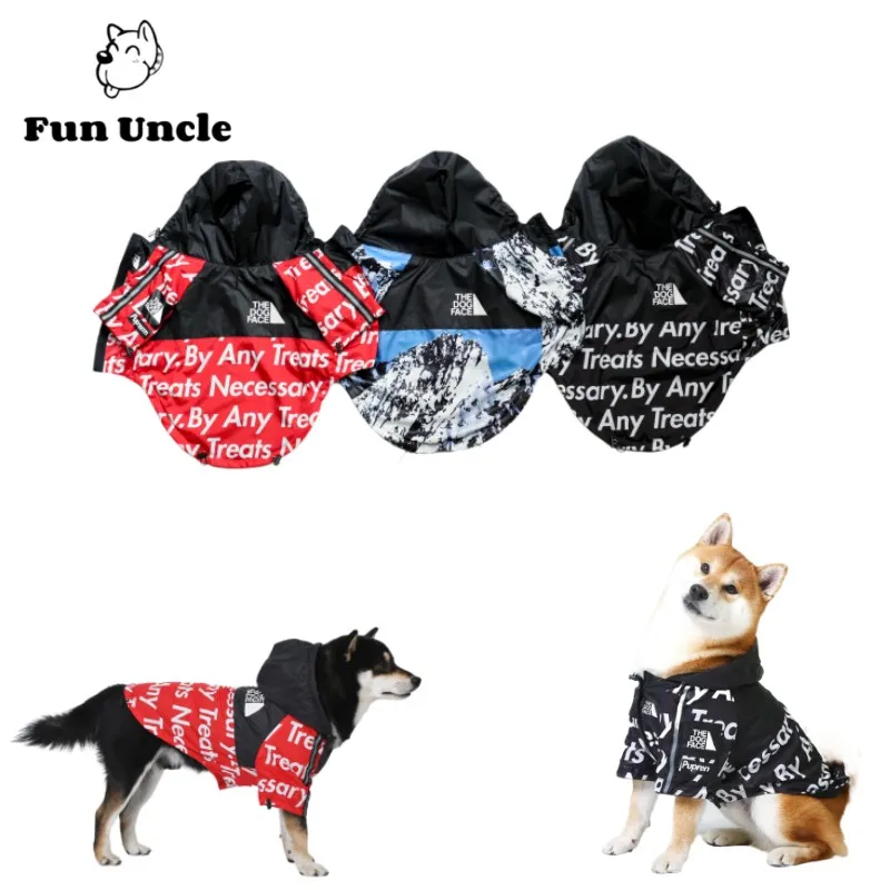 Dog Face Jacket Clothes Pet Puppy Hoodies Rain Coats Warm Weatherproof Sweatshirt For Large Medium Small Dogs Apparel Costume
Dog Face Jacket Clothes Pet Puppy Hoodies Rain Coats Warm Weatherproof Sweatshirt For Large Medium Small Dogs Apparel Costume