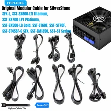 Original SilverStone Modular Cable Kits for SFX-L, SX800-LTI, SX700-LPT, SX500-LG, ST60F, ST70F, ST45SF-G SFX, ZM1350, ST Series