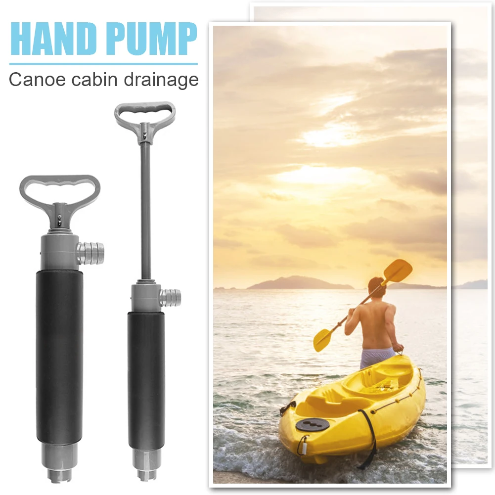 

46cm Portable Kayak Manual Pump Canoe Floating Hand Bilge Pump Boat Accessories for Outdoor Survival Emergency Rescue Supplies