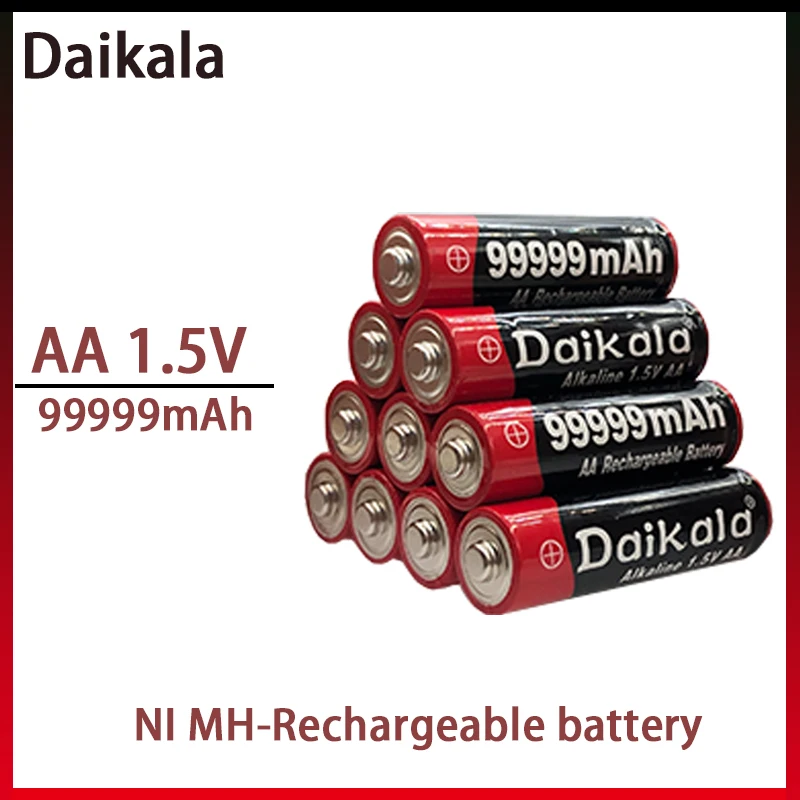 1.5V nickel hydrogen AA battery 99999 mAh AA rechargeable battery AA nickel hydrogen battery flashlight toy rechargeable battery
1.5V nickel hydrogen AA battery 99999 mAh AA rechargeable battery AA nickel hydrogen battery flashlight toy rechargeable battery