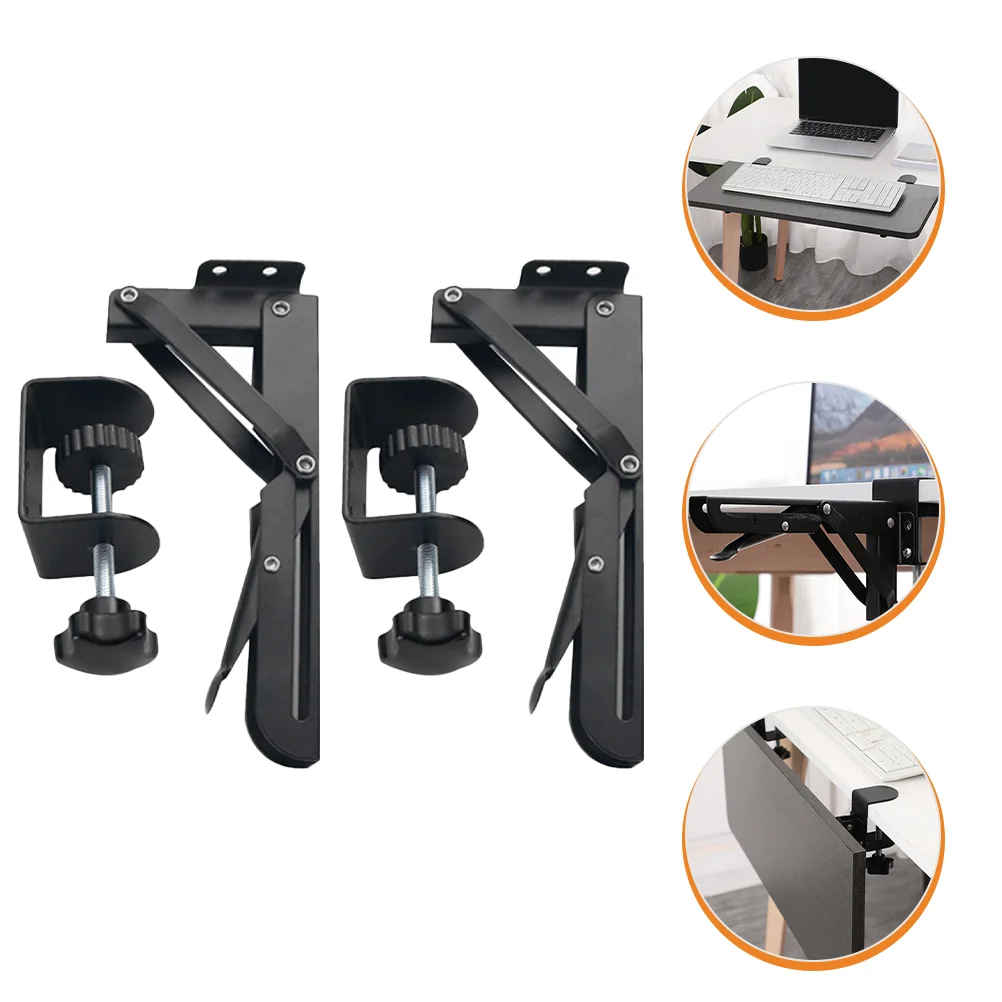 Foldable Bracket Desk Tray Computer Desk Extender Bracket Adjustable Computer Desk Extender Support Wrought Iron Rail Bracket
Foldable Bracket Desk Tray Computer Desk Extender Bracket Adjustable Computer Desk Extender Support Wrought Iron Rail Bracket