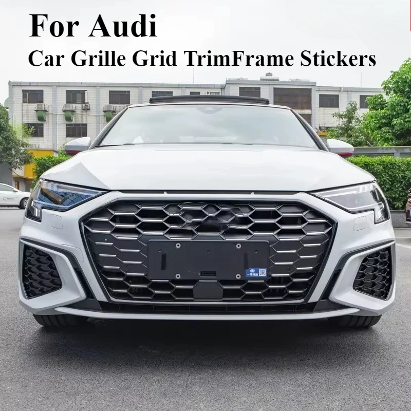 Наклейки на решетку автомобиля, накладка на рамку для Audi A3 8Y 2021 2020 Sportback Sedan Limousine to Sline S3, внешние аксессуары
Наклейки на решетку автомобиля, накладка на рамку для Audi A3 8Y 2021 2020 Sportback Sedan Limousine to Sline S3, внешние аксессуары