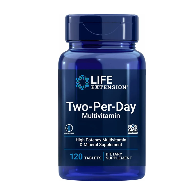 Life Extension Two-Per-Day Multivitamin Minerals Lutein zeaxanthin Biotin Lycopene Magnesium Zinc 120pcs
Life Extension Two-Per-Day Multivitamin Minerals Lutein zeaxanthin Biotin Lycopene Magnesium Zinc 120pcs