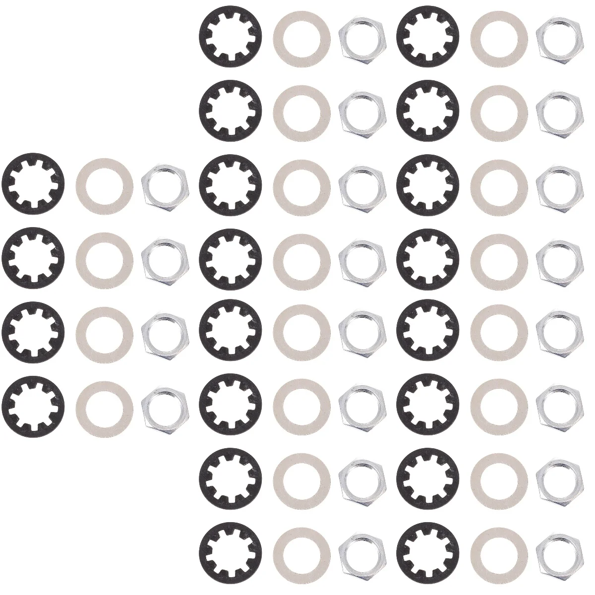 Potentiometer Nut Guitar Supply Gasket Electric Nuts Washershex Musical Pots Accessories Instrument Metal Jack
Potentiometer Nut Guitar Supply Gasket Electric Nuts Washershex Musical Pots Accessories Instrument Metal Jack