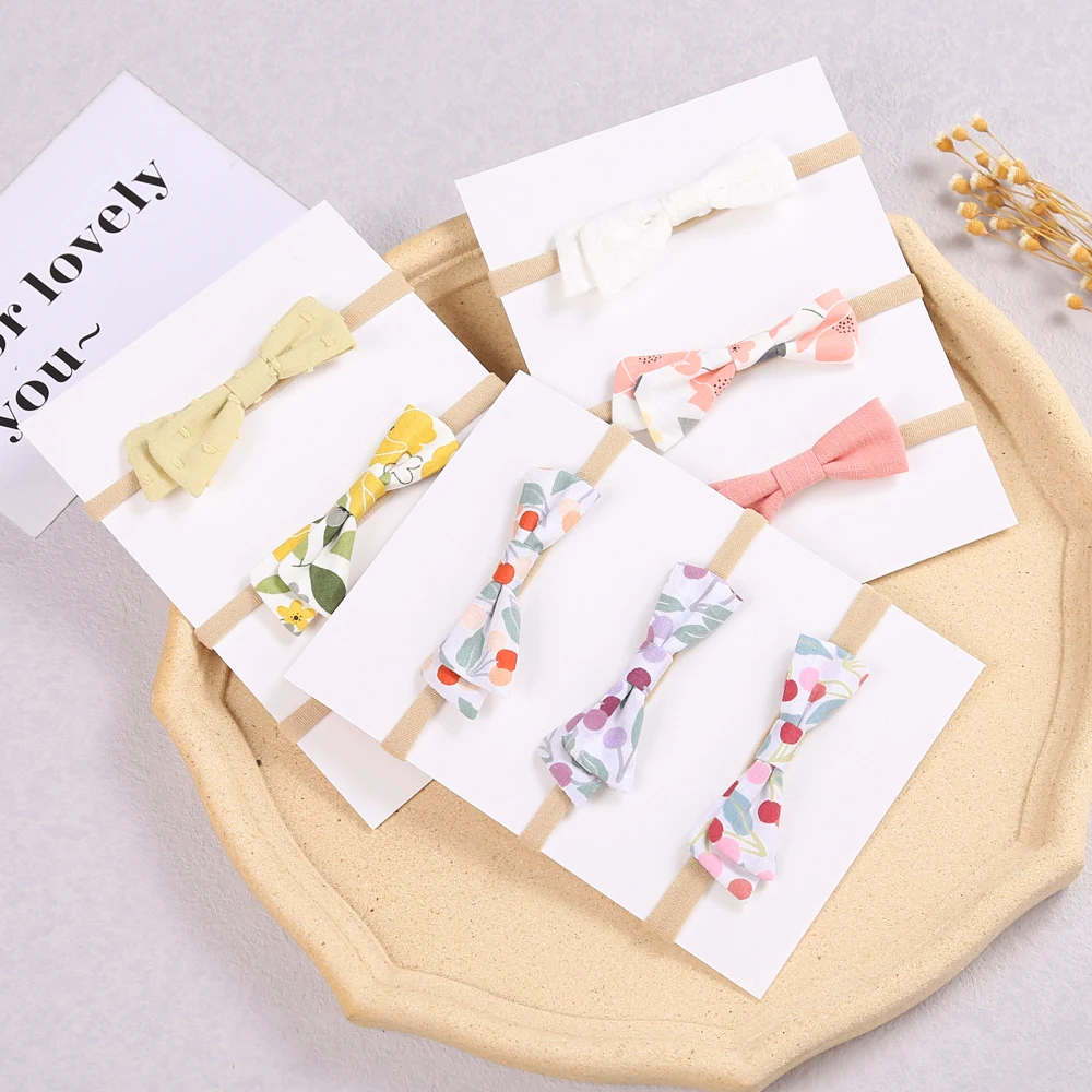 3 Pcs/Lot Baby Hair Bands For Girls Printing Elastic Headband For Children Kawaii Bowknot Newborn Hair Accessories Headwear
3 Pcs/Lot Baby Hair Bands For Girls Printing Elastic Headband For Children Kawaii Bowknot Newborn Hair Accessories Headwear