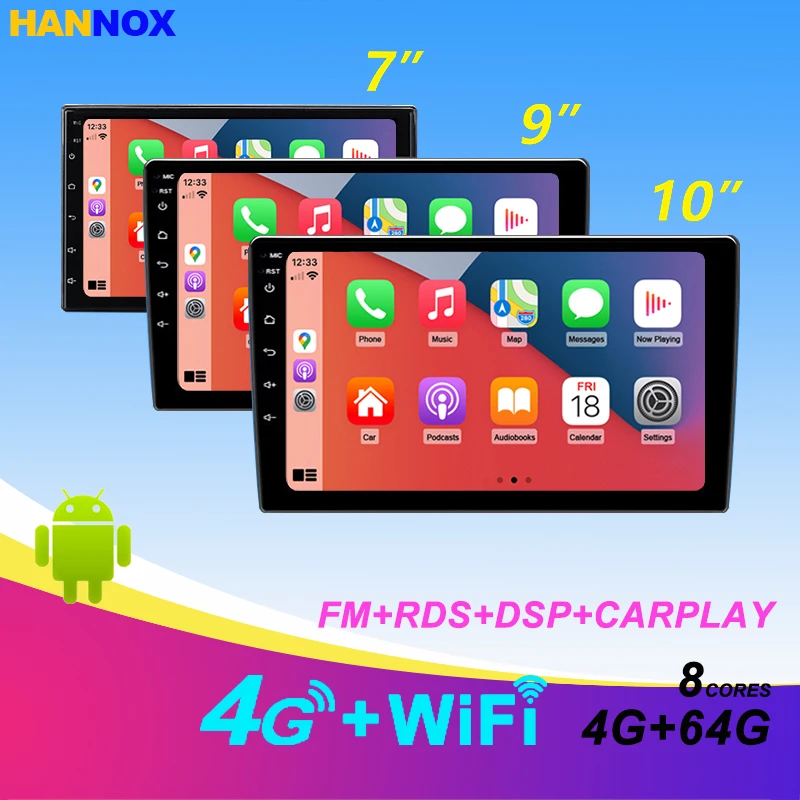 Android 12.0 Universal Car Radio Mulitimedia GPS For VW Seat Nissan Hyundai Kia Toyota Corolla E120 E130 E140 BYD F3 Honda isuzu
Android 12.0 Universal Car Radio Mulitimedia GPS For VW Seat Nissan Hyundai Kia Toyota Corolla E120 E130 E140 BYD F3 Honda isuzu