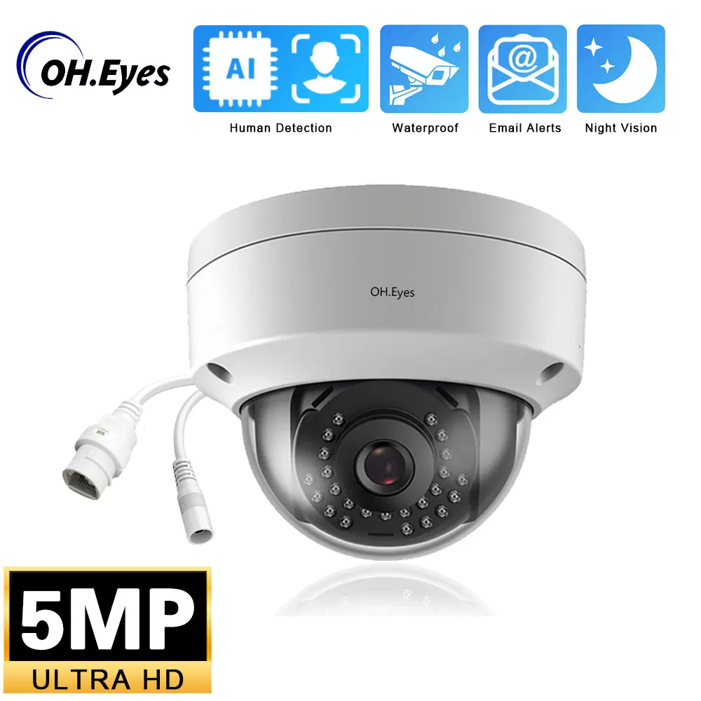 3.6mm Face Detection IP POE Security Camera POE Security Camera System 5MP IP66 Vandalproof Day/Night In/Outdoor IR-CUT 40M
3.6mm Face Detection IP POE Security Camera POE Security Camera System 5MP IP66 Vandalproof Day/Night In/Outdoor IR-CUT 40M