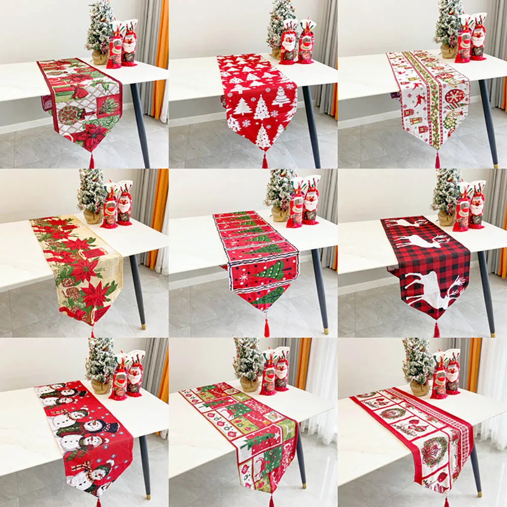 Christmas Decorations Snowman Santa Claus Merry Christmas Table Runner xmas Table Flag Cover for home table Decor New Year 2022
Christmas Decorations Snowman Santa Claus Merry Christmas Table Runner xmas Table Flag Cover for home table Decor New Year 2022