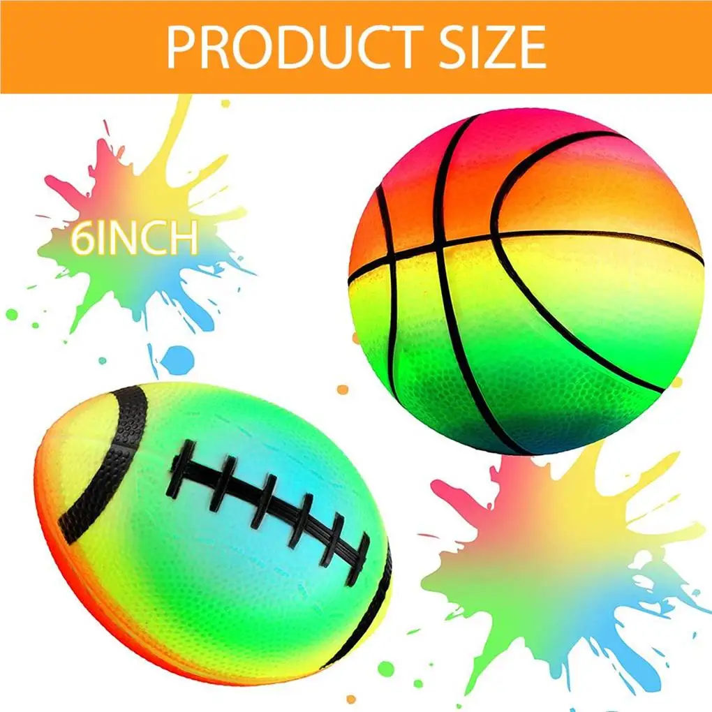 3Pcs Balls Set Inflatable Convenient Fun Rugby Outdoor Football Beach
3Pcs Balls Set Inflatable Convenient Fun Rugby Outdoor Football Beach