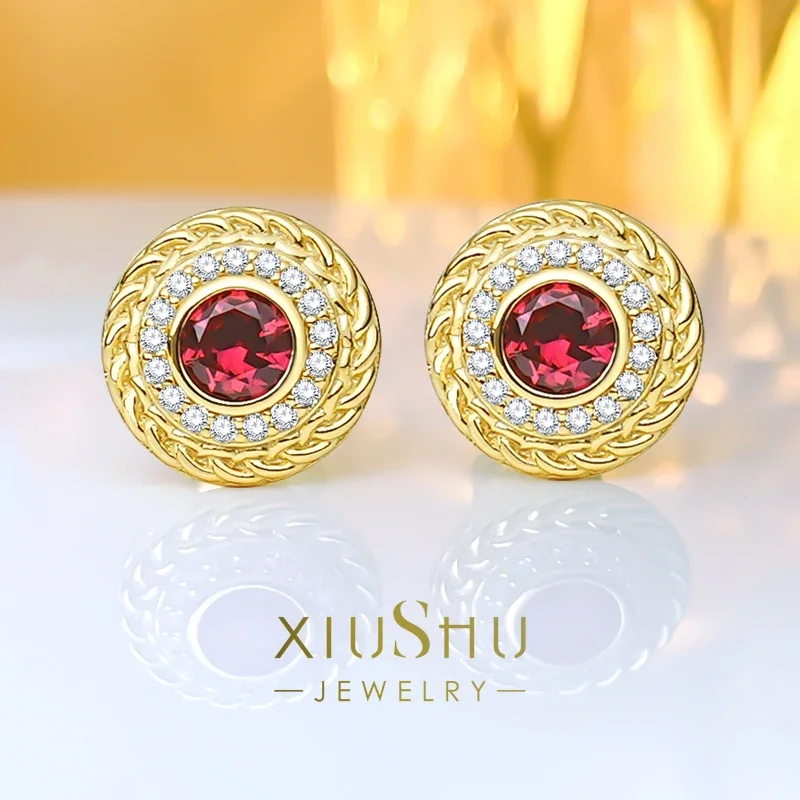 Новинка, позолоченные серьги Desire с цветком и вставками из стерлингового серебра, серьги из искусственного драгоценного камня, универсальный дизайн и нишевая конструкция 
Новинка, позолоченные серьги Desire с цветком и вставками из стерлингового серебра, серьги из искусственного драгоценного камня, универсальный дизайн и нишевая конструкция