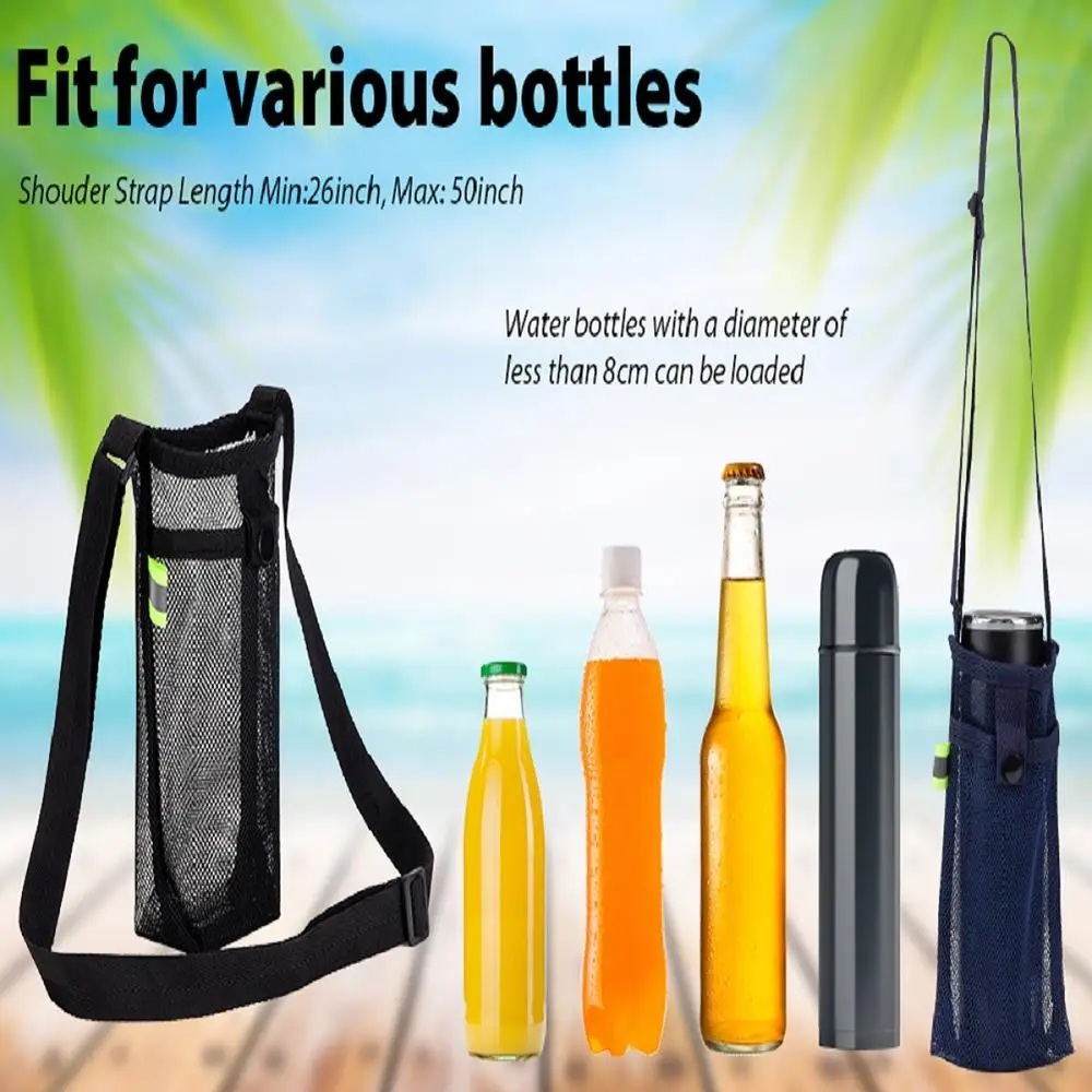 1pcs Portable Mesh Water Cup Sleeve Protective Sleeve Solid Color Bottle Cover Beach Bottle Bag for Hiking Camping Walking
1pcs Portable Mesh Water Cup Sleeve Protective Sleeve Solid Color Bottle Cover Beach Bottle Bag for Hiking Camping Walking