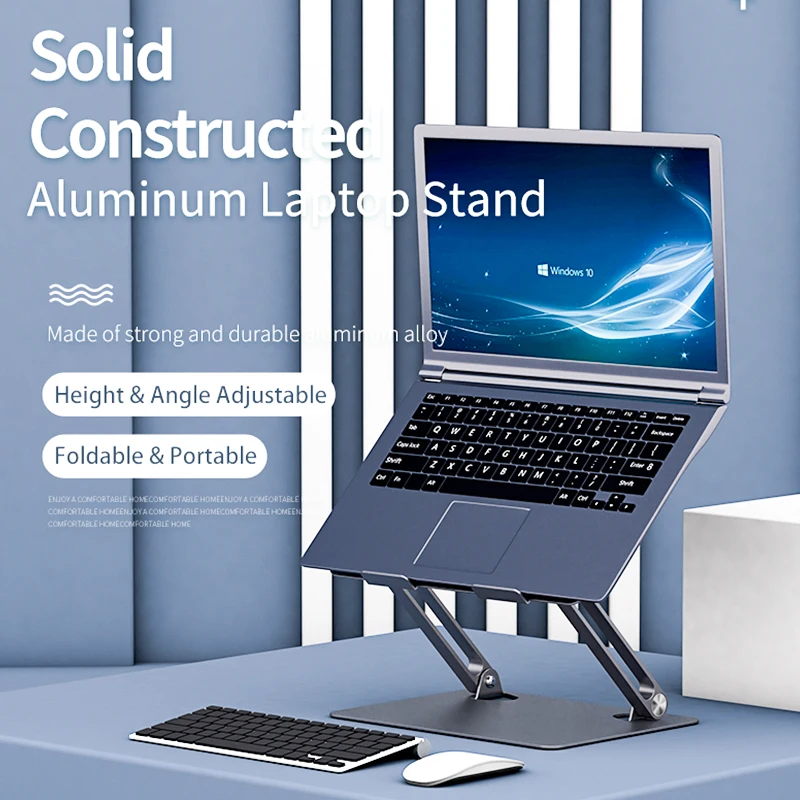 Laptop Stand Adjustable Aluminum Alloy Laptop Tablet Stand Foldable Portable Notebook Cooling Bracket Desk Laptop Holder
Laptop Stand Adjustable Aluminum Alloy Laptop Tablet Stand Foldable Portable Notebook Cooling Bracket Desk Laptop Holder