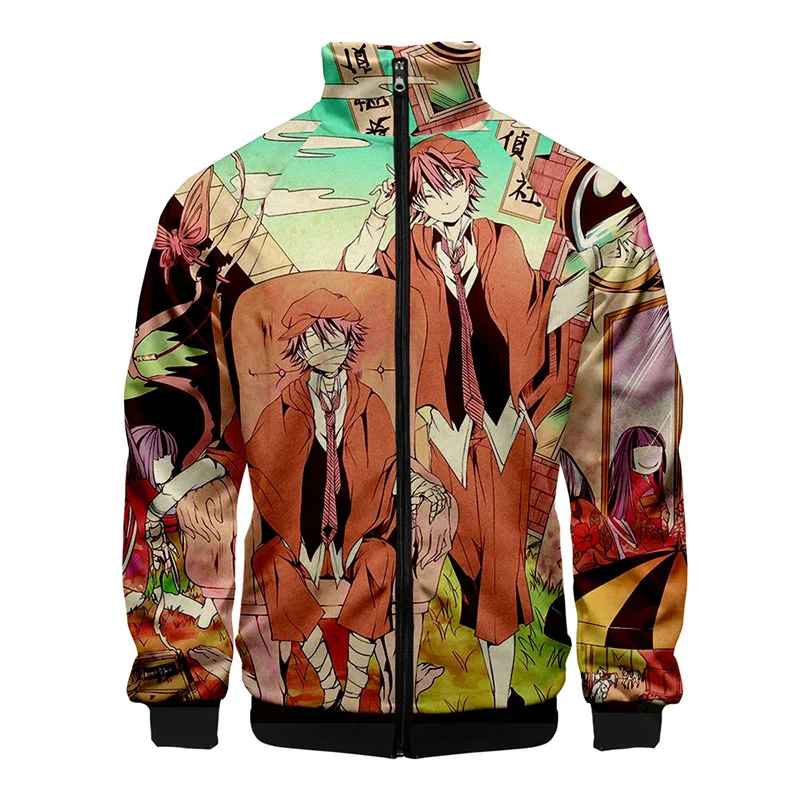 Fashion Stray Dogs 3d Stand Collar Hoodie Fashion Men Women Zipper Hoodies Jacket Long Sleeve Anime Harajuku Sweatshirt Tops
Fashion Stray Dogs 3d Stand Collar Hoodie Fashion Men Women Zipper Hoodies Jacket Long Sleeve Anime Harajuku Sweatshirt Tops