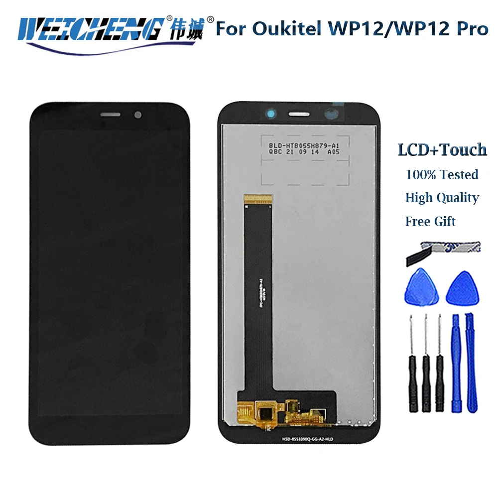 Новинка, оригинальный ЖК-дисплей 5,5 дюйма для телефона OUKITEL WP12, детали для телефона Oukitel WP12 pro, ЖК-дисплей
Новинка, оригинальный ЖК-дисплей 5,5 дюйма для телефона OUKITEL WP12, детали для телефона Oukitel WP12 pro, ЖК-дисплей