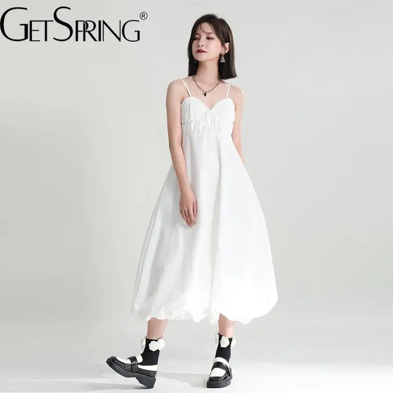 Getspring женское платье 2022 модное простое плиссированное платье без рукавов с буффами-фонариками с высокой талией и широким подолом Свободное ...
Getspring женское платье 2022 модное простое плиссированное платье без рукавов с буффами-фонариками с высокой талией и широким подолом Свободное ...