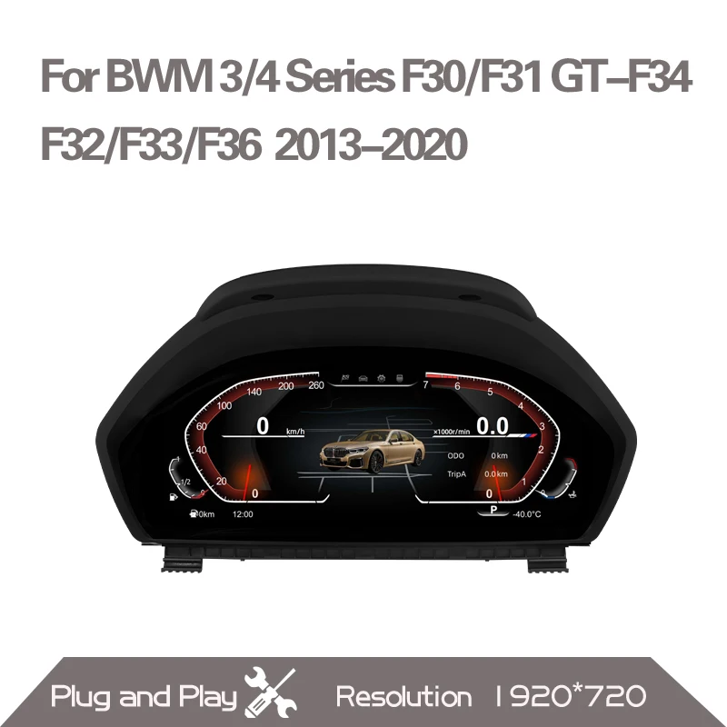 12,3-дюймовый для BMW F30 F31 GT-F34 F32 F33 F36 2013-2020, цифровая приборная панель, спидометр, ЖК-кластер, приборная панель
12,3-дюймовый для BMW F30 F31 GT-F34 F32 F33 F36 2013-2020, цифровая приборная панель, спидометр, ЖК-кластер, приборная панель